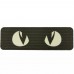 Нашивка Cat Eyes, що світяться Laser Cut темна олива, Dark olive