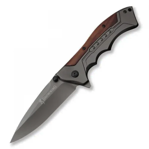 Ніж Скланий Browning BR038, Сірий