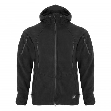 Кофта флисовая Helikon-Tex Patriot Jacket Hybrid Fleece Черная