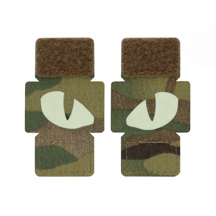 M-TAC нашивка Tiger Eyes Laser Cut (пара) Multicam M-TAC нашивка Tiger Eyes Laser Cut (пара) Multicam