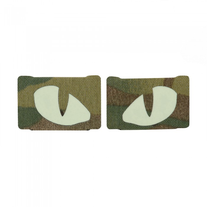 M-TAC нашивка Tiger Eyes Laser Cut (пара) Multicam M-TAC нашивка Tiger Eyes Laser Cut (пара) Multicam