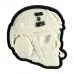 M-Tac нашивка War is Hell 3D PVC White