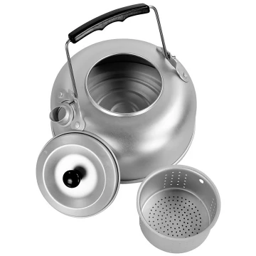 Набір посуду туристичний MIL-TEC Alu Cook-Set Сріблястий