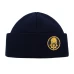 Шапка вязаная флисовая с отворотом НГУ - Navy Blue