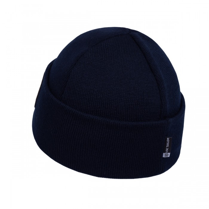 Шапка в'язана флісова з відворотом НГУ - Navy Blue Шапка в'язана флісова з відворотом НГУ - Navy Blue