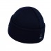 Шапка в'язана флісова з відворотом НГУ - Navy Blue