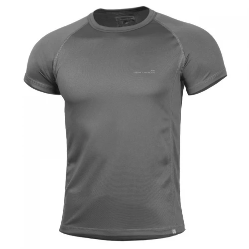 Футболка для тренувань Pentagon Body Shock Activity Shirt Cinder Grey, Сірий