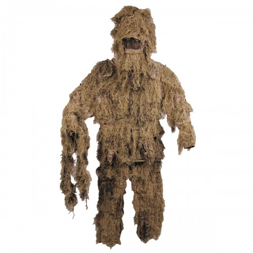 Маскувальний костюм вогнетривкий MFH Camo Suit «Ghillie» Desert, Дезерт 3-колор