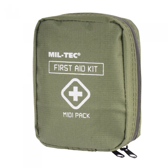 Аптечка першої допомоги MIL-TEC Midi Pack Olive Аптечка першої допомоги MIL-TEC Midi Pack Olive