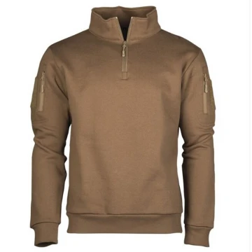 Кофта тактическая MIL-TEC Tactical Sweatshirt Черная