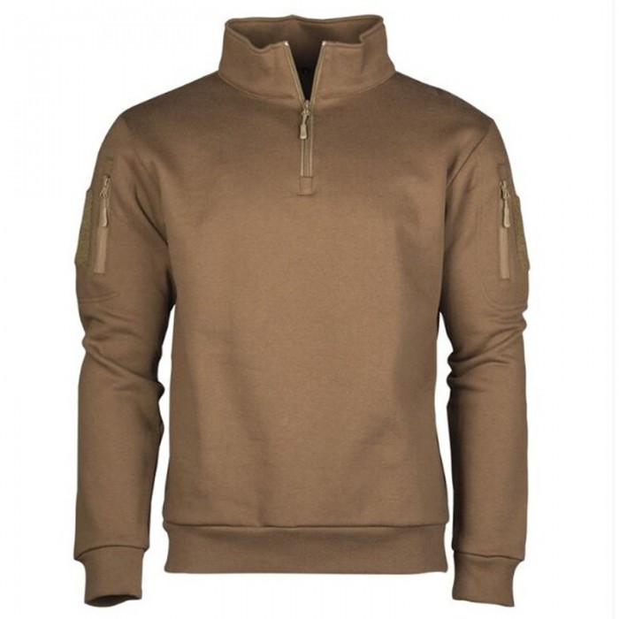 Кофта тактическая MIL-TEC Tactical Sweatshirt Черная Кофта тактическая MIL-TEC Tactical Sweatshirt Черная