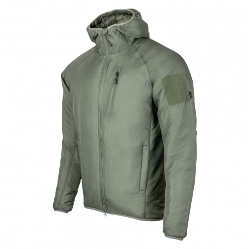 Куртка Helikon-Tex Wolfhound Hoodie® Climashield® Apex Alpha Green, Olive