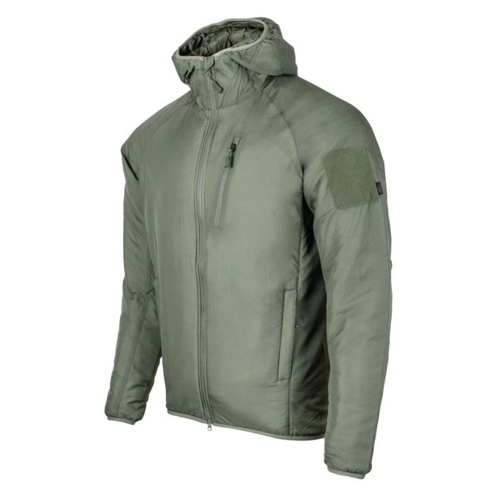 Куртка Helikon-Tex Wolfhound Hoodie® Climashield® Apex Alpha Green, Olive Куртка Helikon-Tex Wolfhound Hoodie® Climashield® Apex Alpha Green, Olive