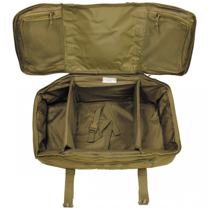 Сумка-рюкзак армійска MFH «Travel» 48L Coyote Сумка-рюкзак армійска MFH «Travel» 48L Coyote