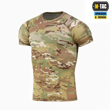 Футболка реглан M-Tac потоотводная Summer, Black