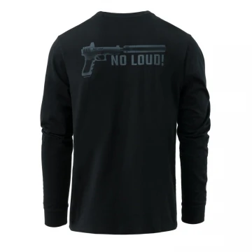 Лонгслив Direct Action Longsleeve No Loud!, Black