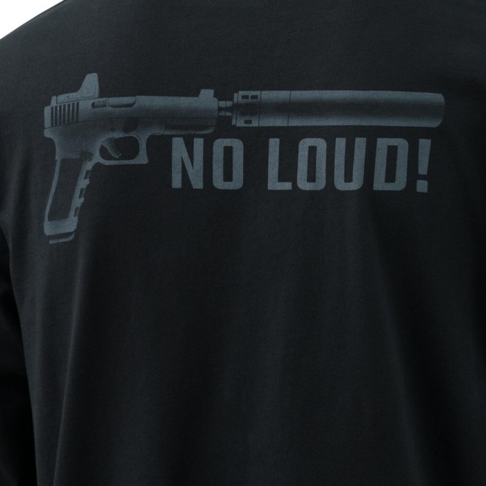 Лонгслив Direct Action Longsleeve No Loud!, Black Лонгслив Direct Action Longsleeve No Loud!, Black