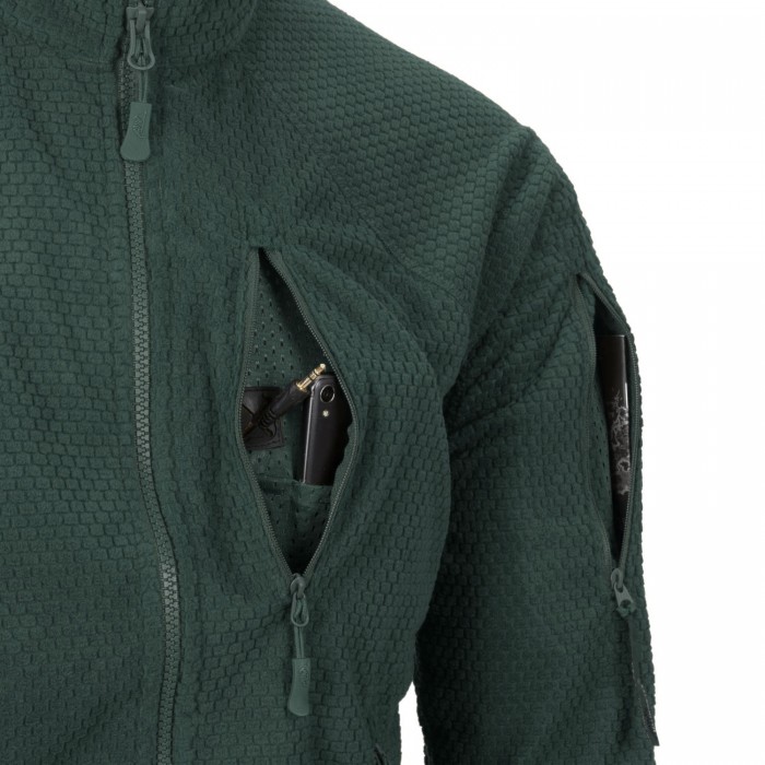 Флісова кофта Helikon Alpha Tactical - Foliage Green Флісова кофта Helikon Alpha Tactical - Foliage Green