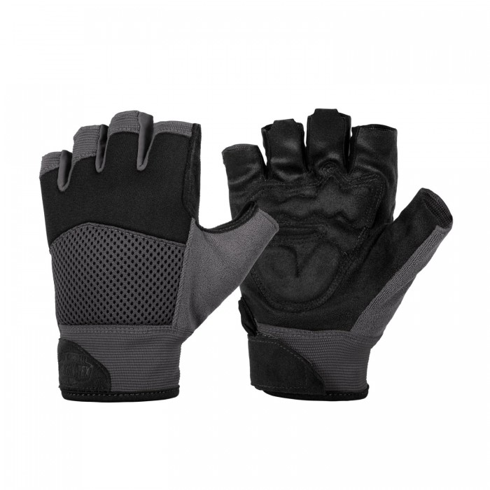 Перчатки Helikon HALF FINGER MK2 Черный/Серый Перчатки Helikon HALF FINGER MK2 Черный/Серый