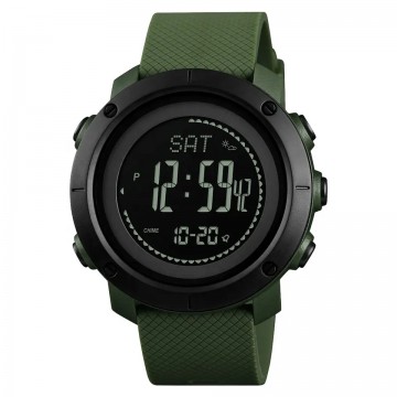 Годинник тактичний мультифункціональний Skmei 1427 Olive
