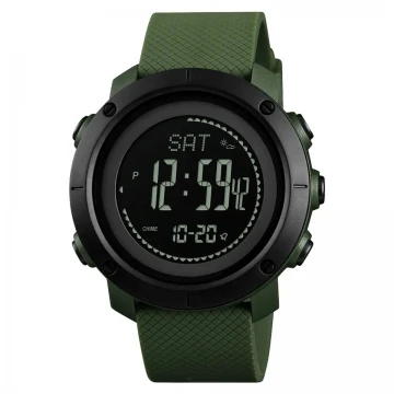 Часы тактические мультифункциональные Skmei 1427 Olive