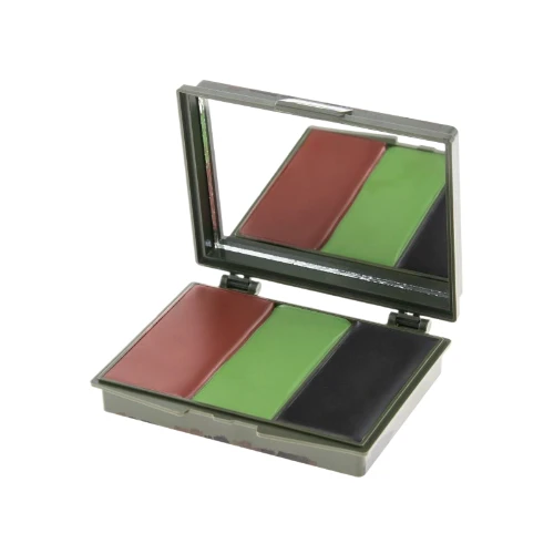 Грим с зеркалом 3 цвета 3 COLORS FACE PAINT SET W. MIRROR W/L CAMO Вудленд