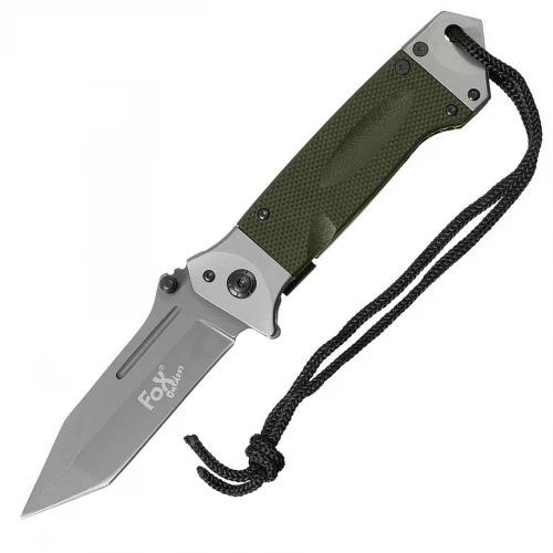 Ніж складаний Fox Outdoor G10 Olive