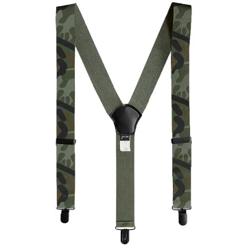 Подтяжки MIL-TEC с клипсой Вудленд