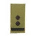 Погон нагрудный на липучке Подполковник Олива, Olive