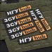 Шеврон «НГУ HUB» 12x2.5 см