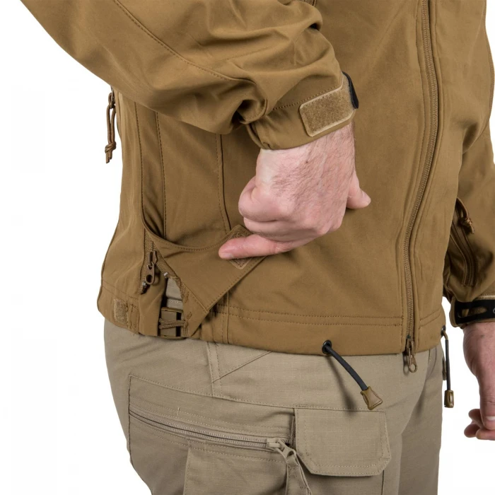 Куртка Helikon-Tex COUGAR QSA™ + HID™ Soft Shell Jacket® Coyote Куртка Helikon-Tex COUGAR QSA™ + HID™ Soft Shell Jacket® Coyote