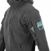 Кофта флісова Helikon-Tex Alpha Hoodie Jacket Grid Fleece, Black