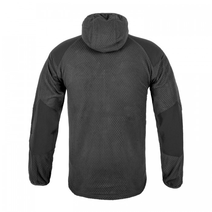 Кофта флісова Helikon-Tex Alpha Hoodie Jacket Grid Fleece, Black Кофта флісова Helikon-Tex Alpha Hoodie Jacket Grid Fleece, Black