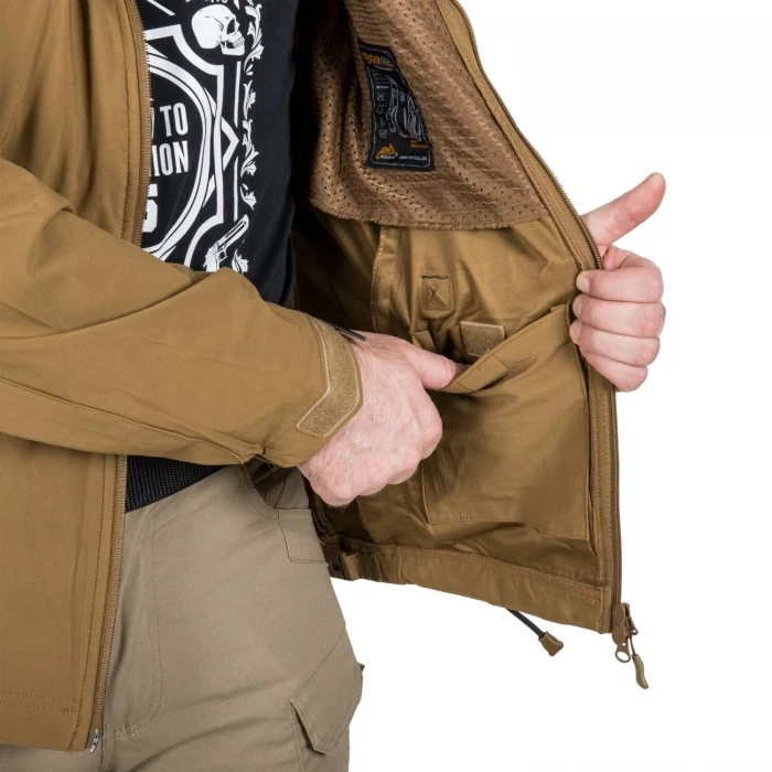 Куртка Helikon-Tex COUGAR QSA™ + HID™ Soft Shell Jacket® Coyote Куртка Helikon-Tex COUGAR QSA™ + HID™ Soft Shell Jacket® Coyote