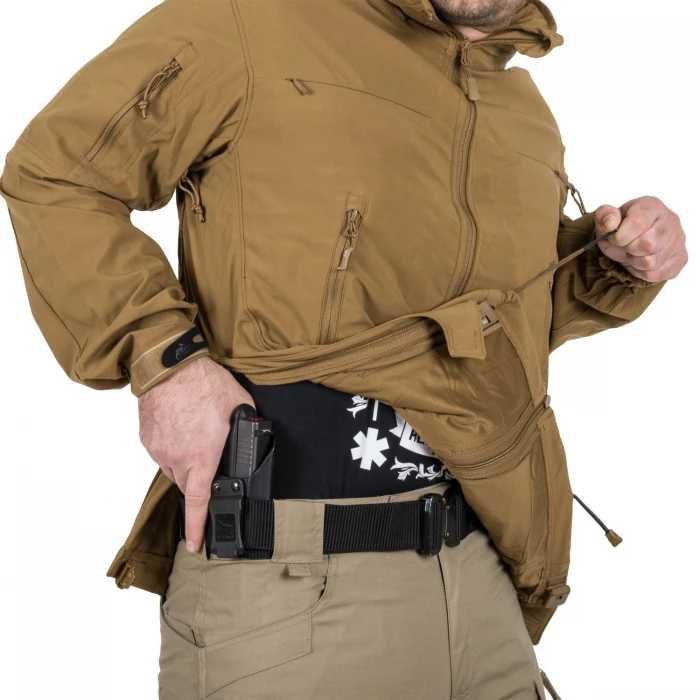 Куртка Helikon-Tex COUGAR QSA™ + HID™ Soft Shell Jacket® Coyote Куртка Helikon-Tex COUGAR QSA™ + HID™ Soft Shell Jacket® Coyote