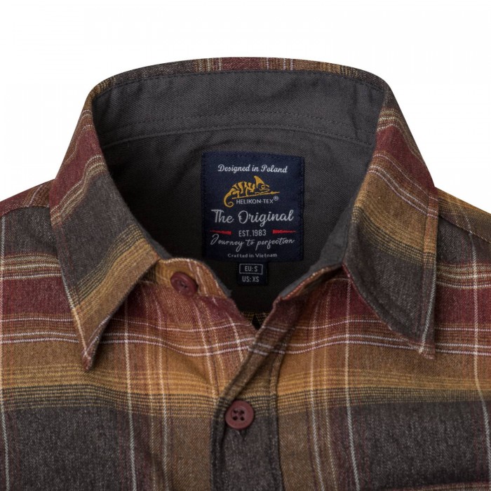 Сорочка Helikon-Tex Greyman Shirt Foggy GRAPHITE PLAID, Сірий Сорочка Helikon-Tex Greyman Shirt Foggy GRAPHITE PLAID, Сірий