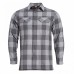 Сорочка Pentagon Drifter Flannel клітинка чорно-сіра, 3XL