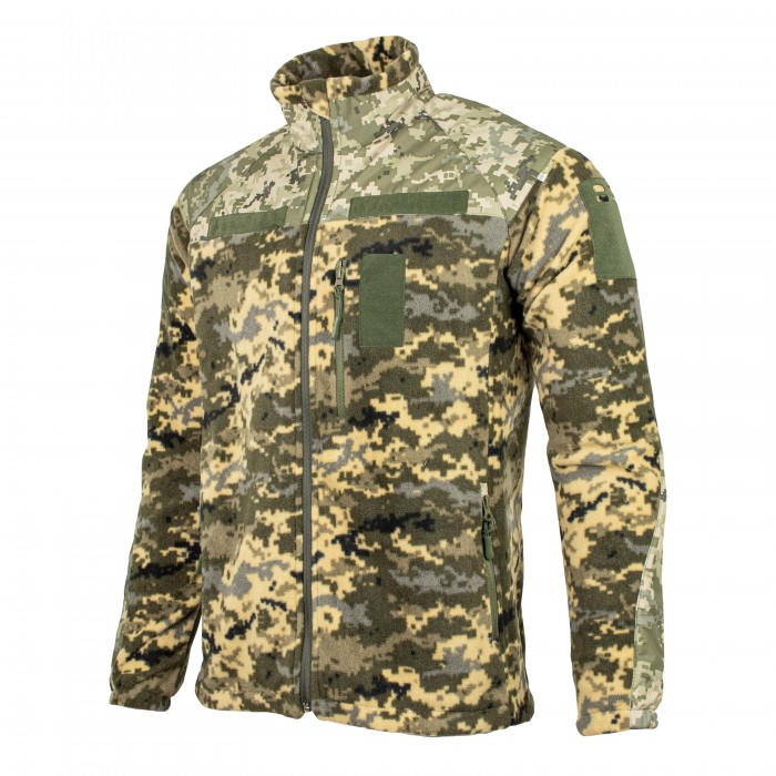 Флісова кофта Vik-Tailor GEN II - Пиксель, Піксель Флісова кофта Vik-Tailor GEN II - Пиксель, Піксель
