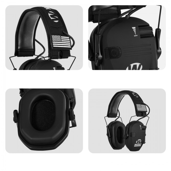 Навушники активні Walker`s Razor Black Навушники активні Walker`s Razor Black