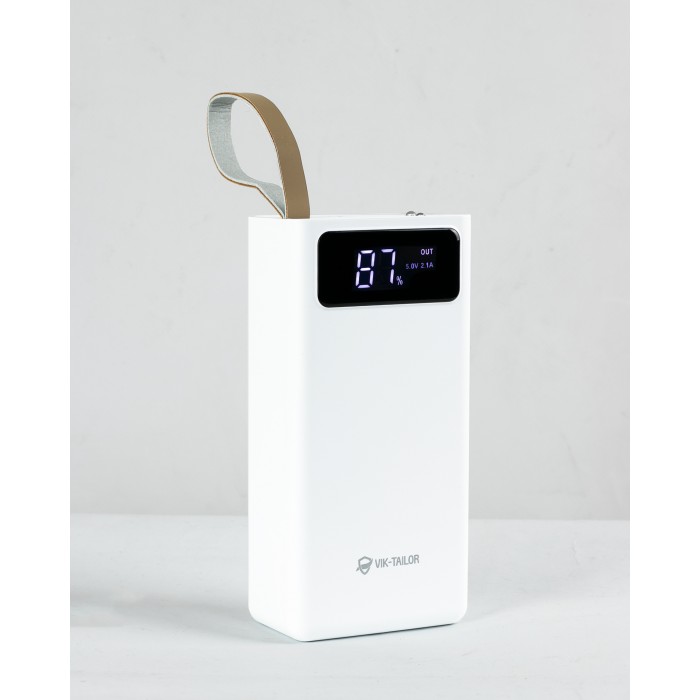 Павербанк VikTailor Powerbank 50000 mAh 2.1A White Павербанк VikTailor Powerbank 50000 mAh 2.1A White