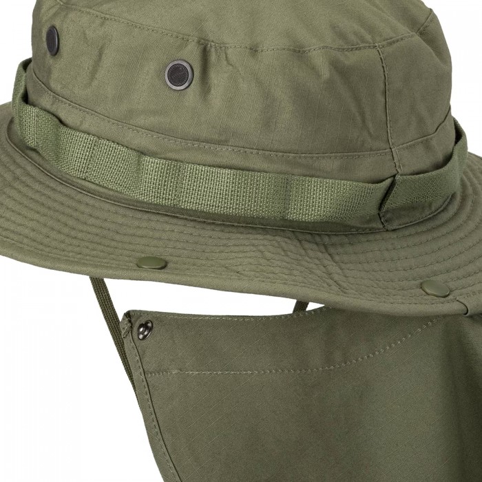 Панама Helikon Boonie Hat PolyCotton Rip-Stop, Olive Green Панама Helikon Boonie Hat PolyCotton Rip-Stop, Olive Green