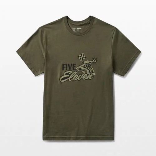 Футболка з малюнком 5.11 Tactical® Battle Rattle Tank, Ranger Green
