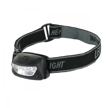 M-Tac ліхтар налобний 4+1 LED, Black