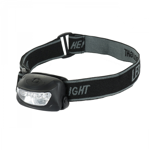 M-Tac ліхтар налобний 4+1 LED, Black