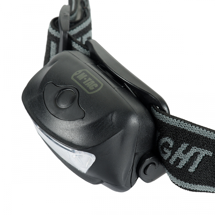M-Tac ліхтар налобний 4+1 LED, Black M-Tac ліхтар налобний 4+1 LED, Black