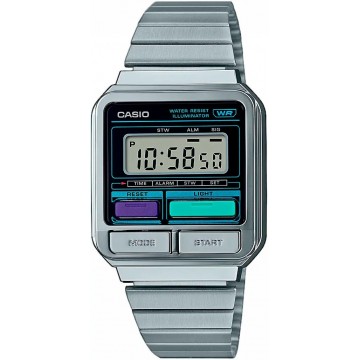 Годинник Casio Vintage Edgy A120WE-1AEF, Silver