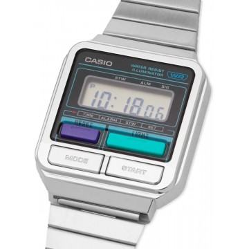 Годинник Casio Vintage Edgy A120WE-1AEF, Silver