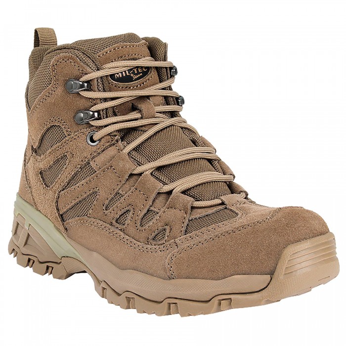Черевики тактичні MIL-TEC Squad Boots 5 Inch Coyote, Coyote, 47 (307 мм) Черевики тактичні MIL-TEC Squad Boots 5 Inch Coyote, Coyote, 47 (307 мм)
