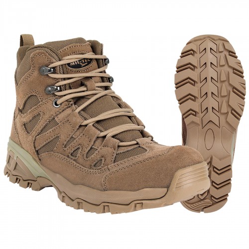 Черевики тактичні MIL-TEC Squad Boots 5 Inch Coyote, Coyote, 47 (307 мм)