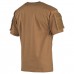 Футболка T-shirt MFH с карманами Coyote